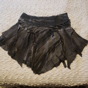 Lip Service Assemetrical skirt post apocalypse